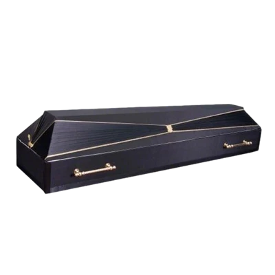 Russyske styl Oversize Paulownia Wood Coffin